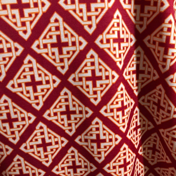 Hawthorn Knee Length Dress Size XXL Red - Picture 3 of 5